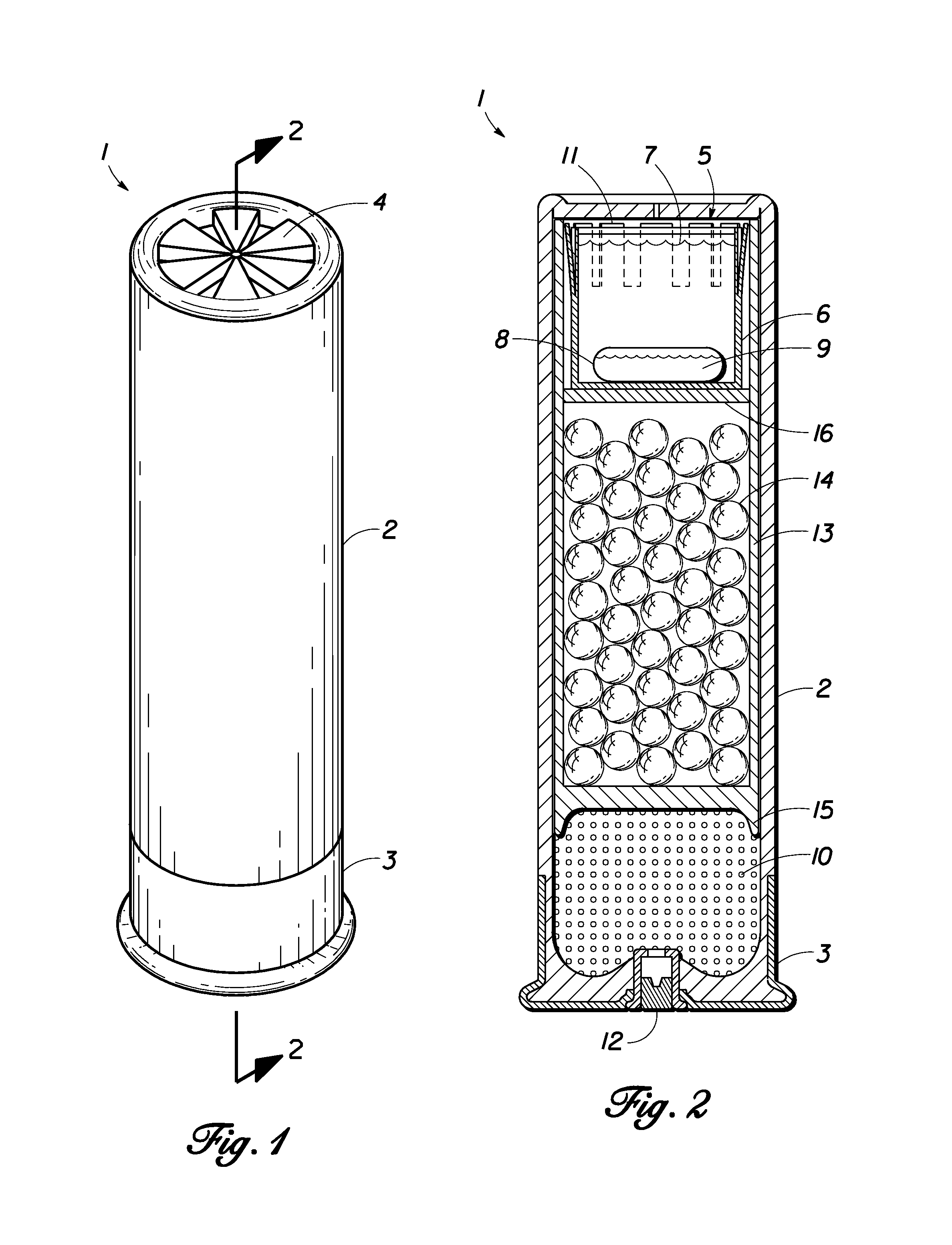 Chemiluminescent shotgun tracer insert with decelerator