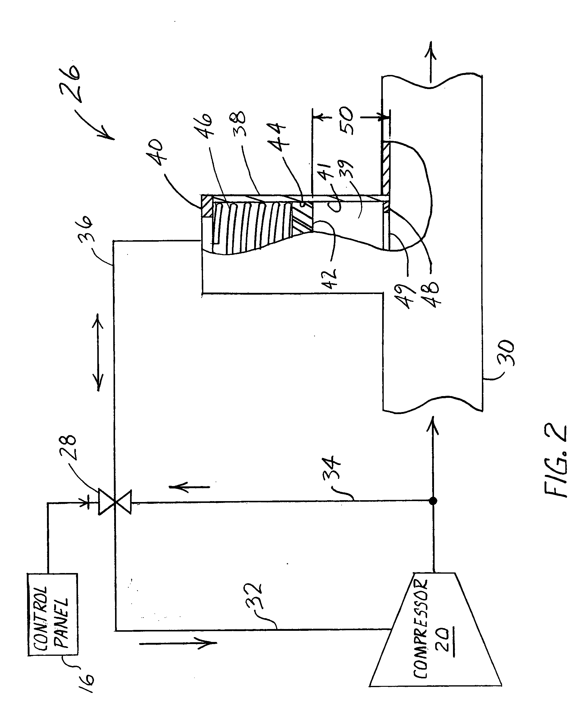 Apparatus and method of sound attenuation in a system employing a VSD and a quarter-wave resonator
