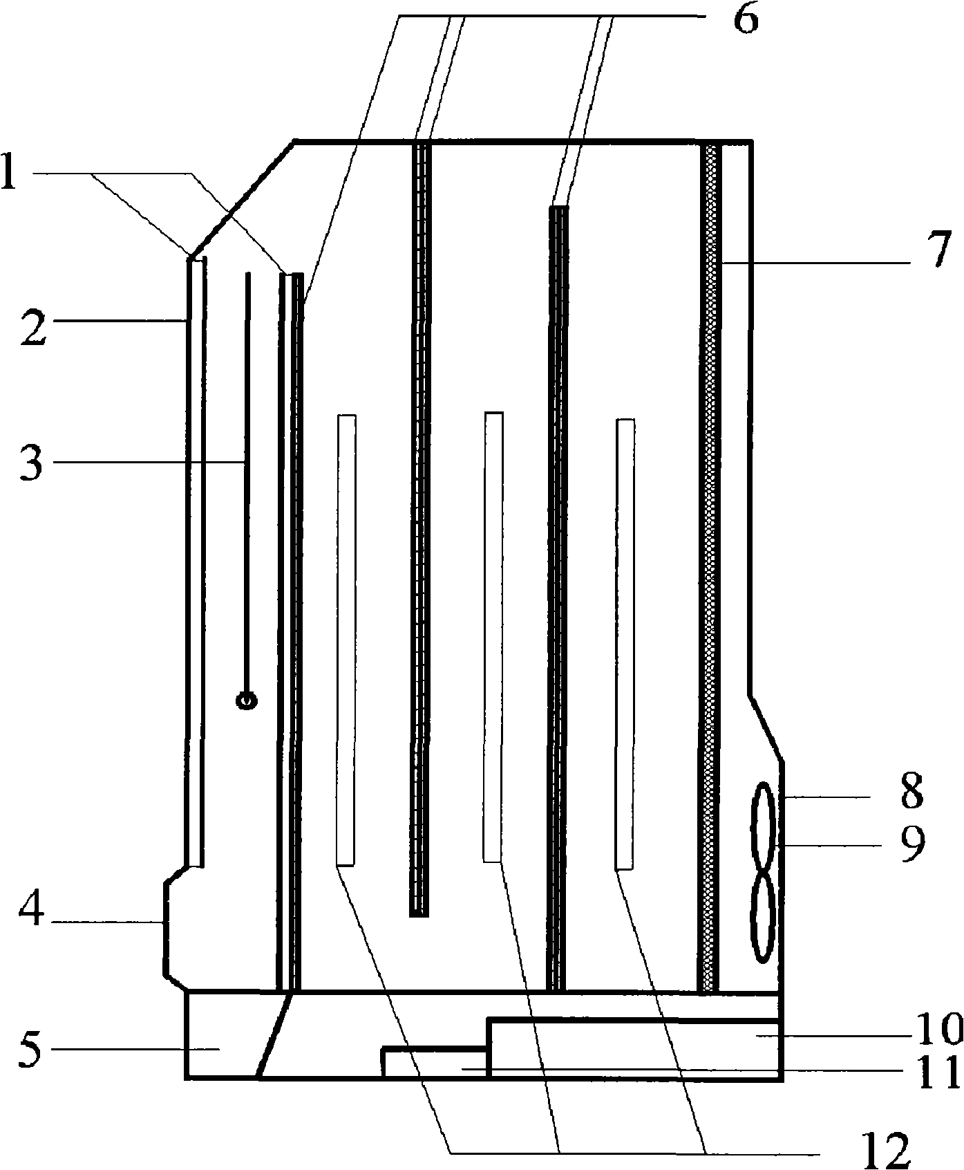 Apparatus for long-acting purifying indoor air combined pollution