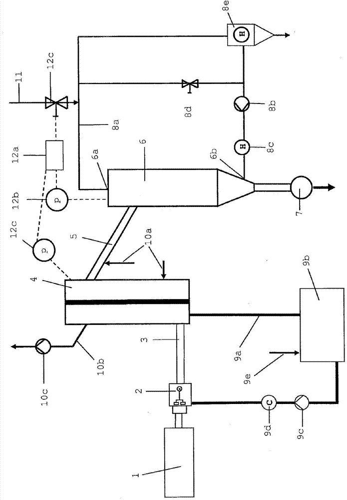 Process and apparatus for direct crystallization of polymers under inert gas