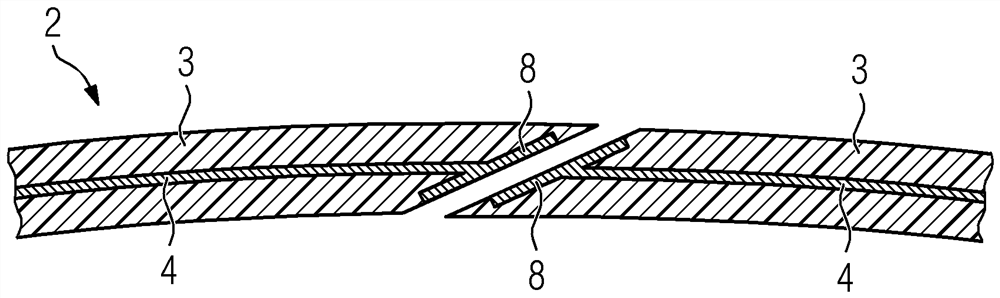 Method for providing wind turbine blade with lightning protection and wind turbine blade