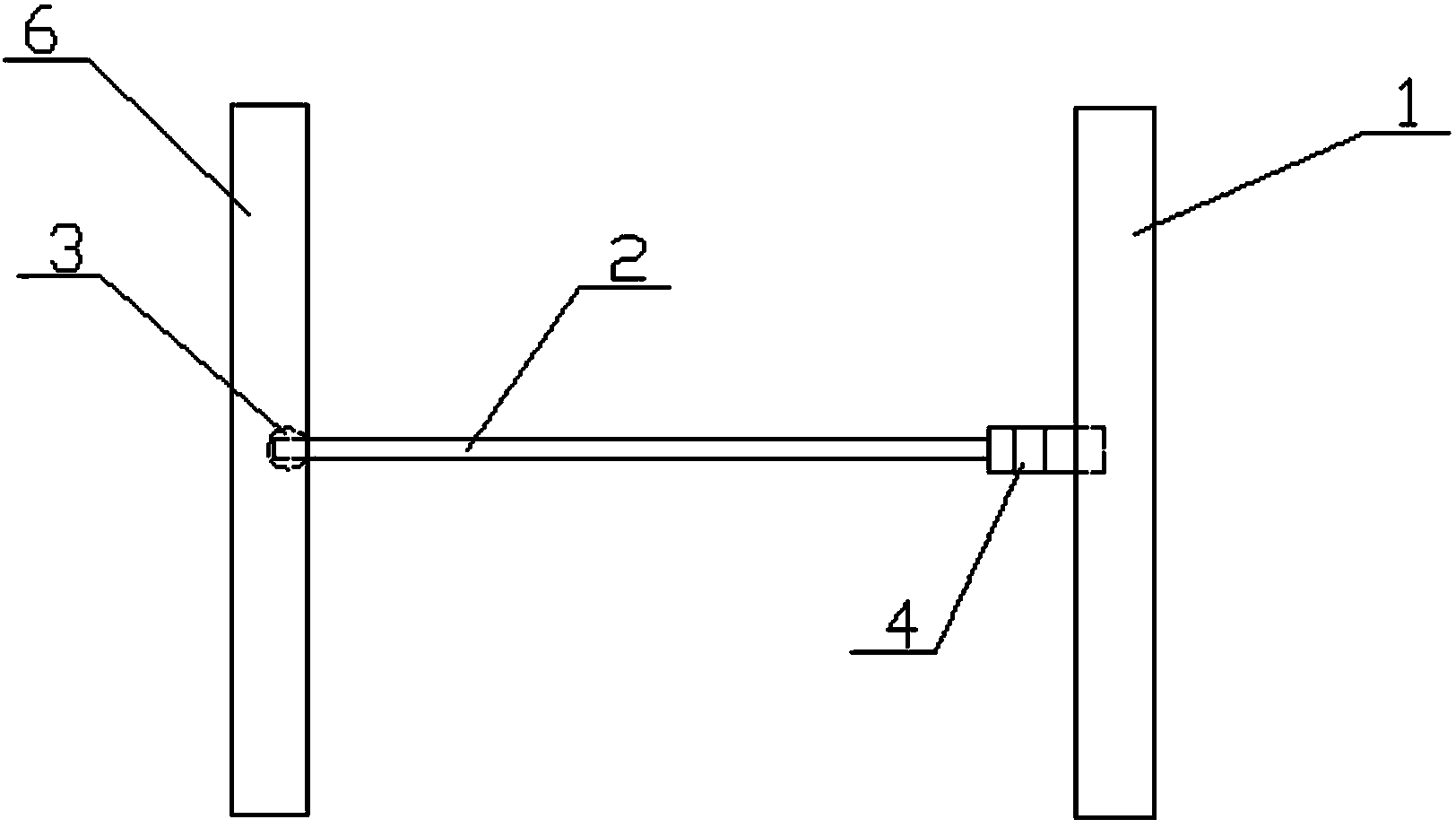 Active magnetic field parking space detecting device