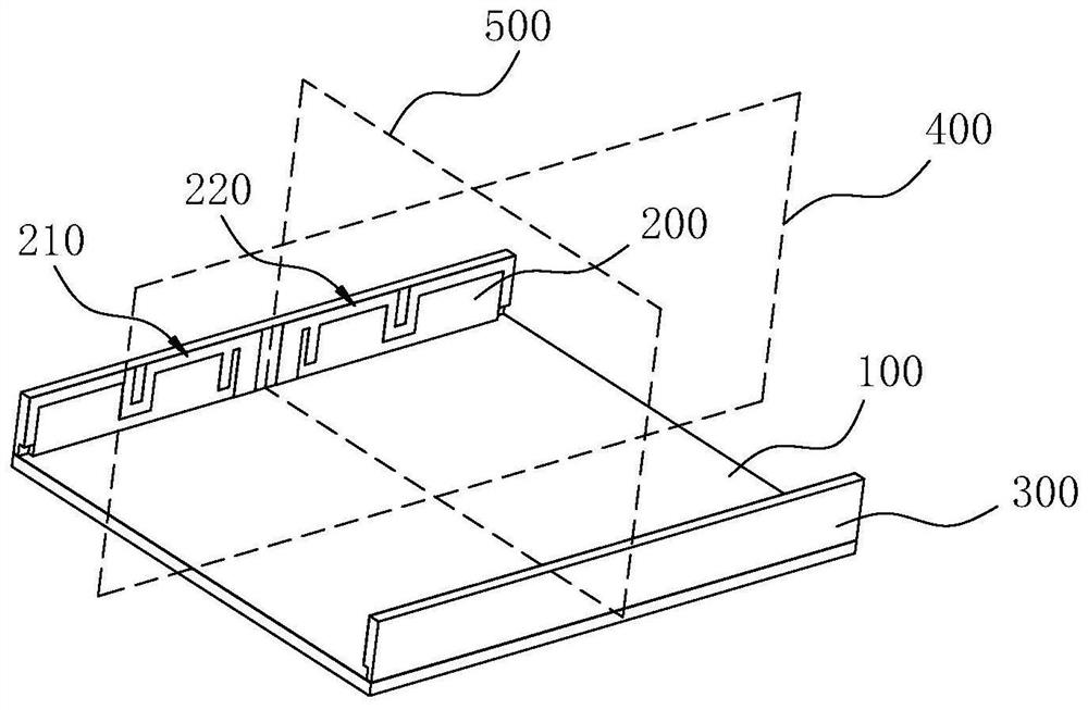 5G double-frequency MIMO antenna structure and intelligent wearable device