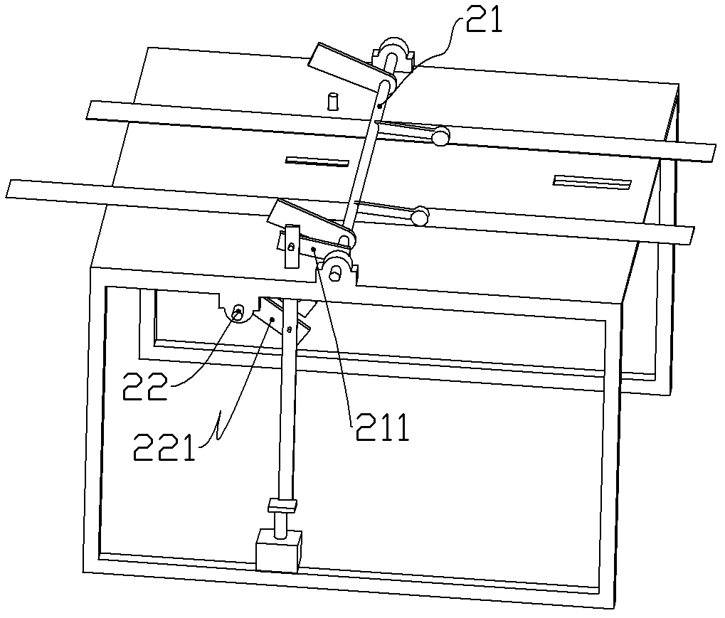 Feed mechanism of valve bag capping machine