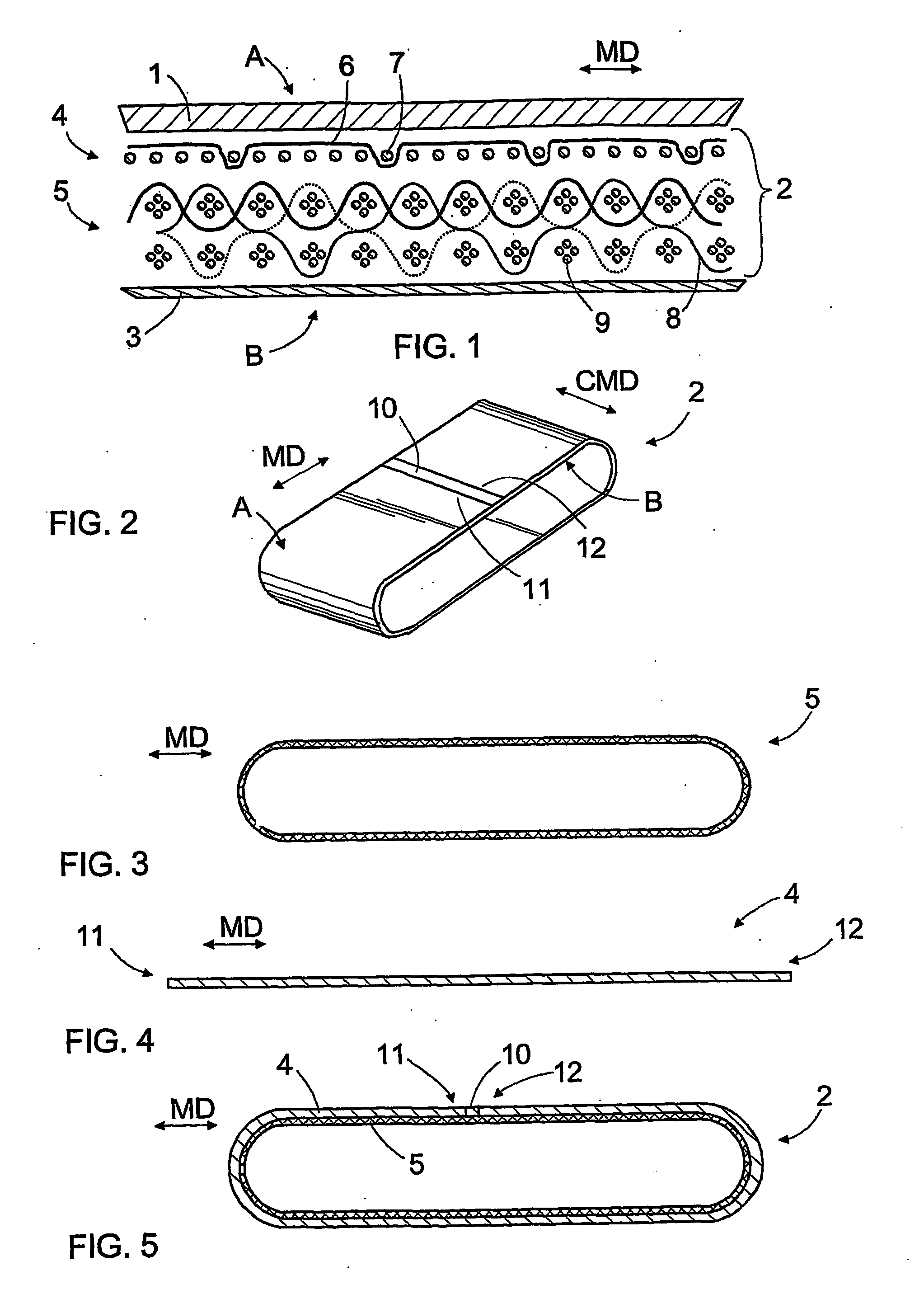Method of manufactring a press felt, and a press felt, with the shape of a closed loop