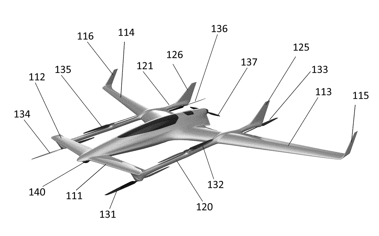 Hybrid VTOL fixed-wing drone