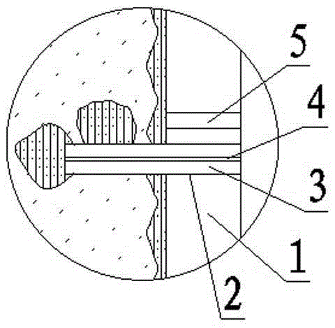 Construction method for drawing-resistant thorn-shaped pile