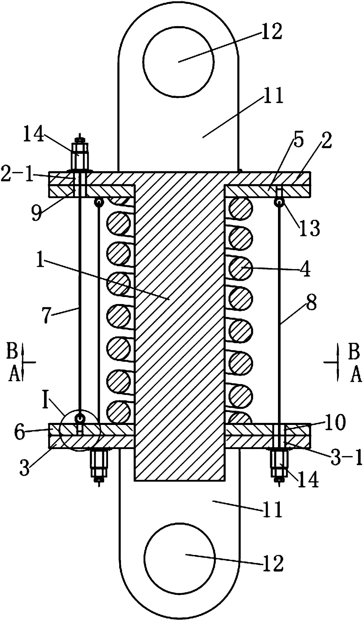 A Coil Spring Damper with Adjustable Early Stiffness