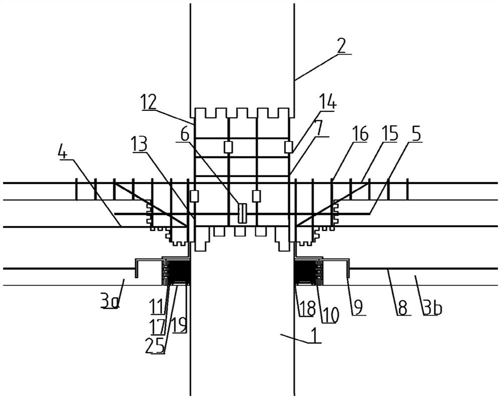 A prefabricated beam-column joint with recoverable function and anti-drop beam device