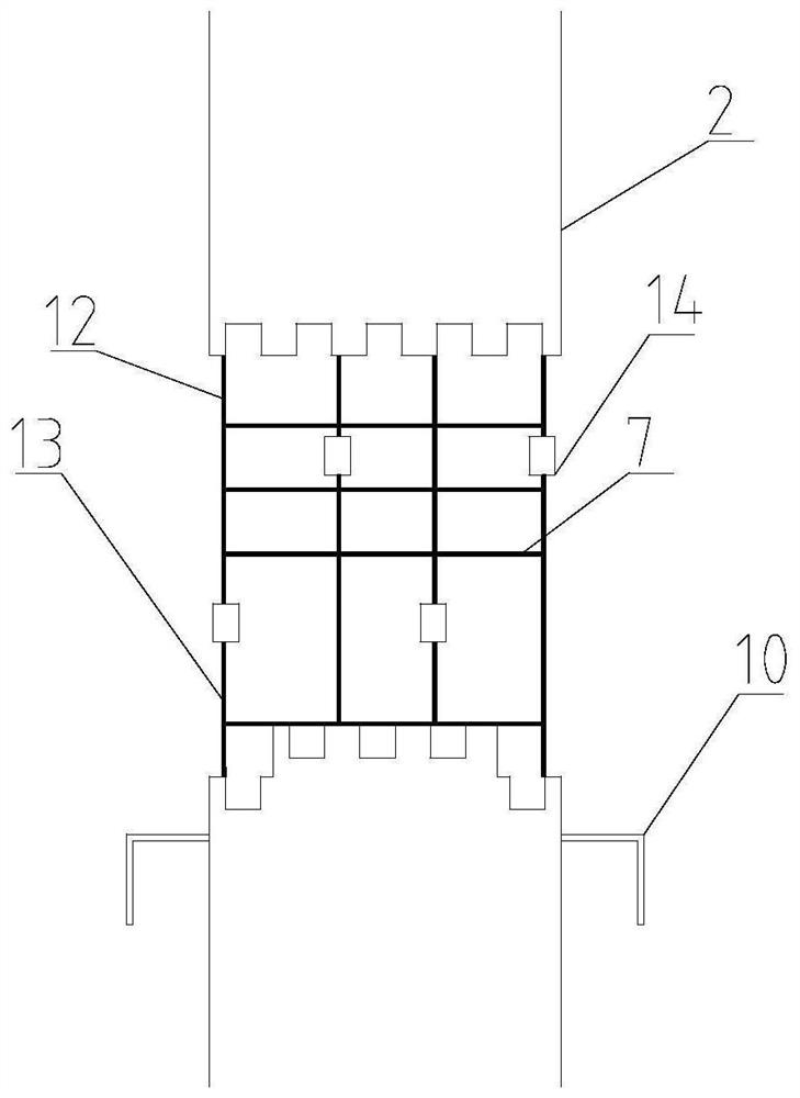 A prefabricated beam-column joint with recoverable function and anti-drop beam device