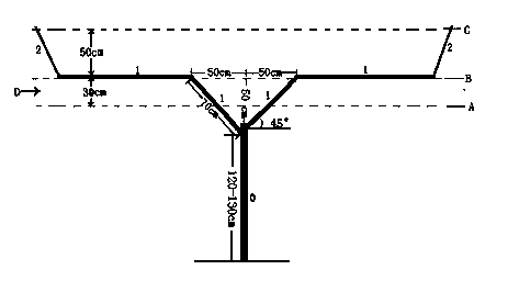 Shed frame pear tree shape and reshaping method thereof