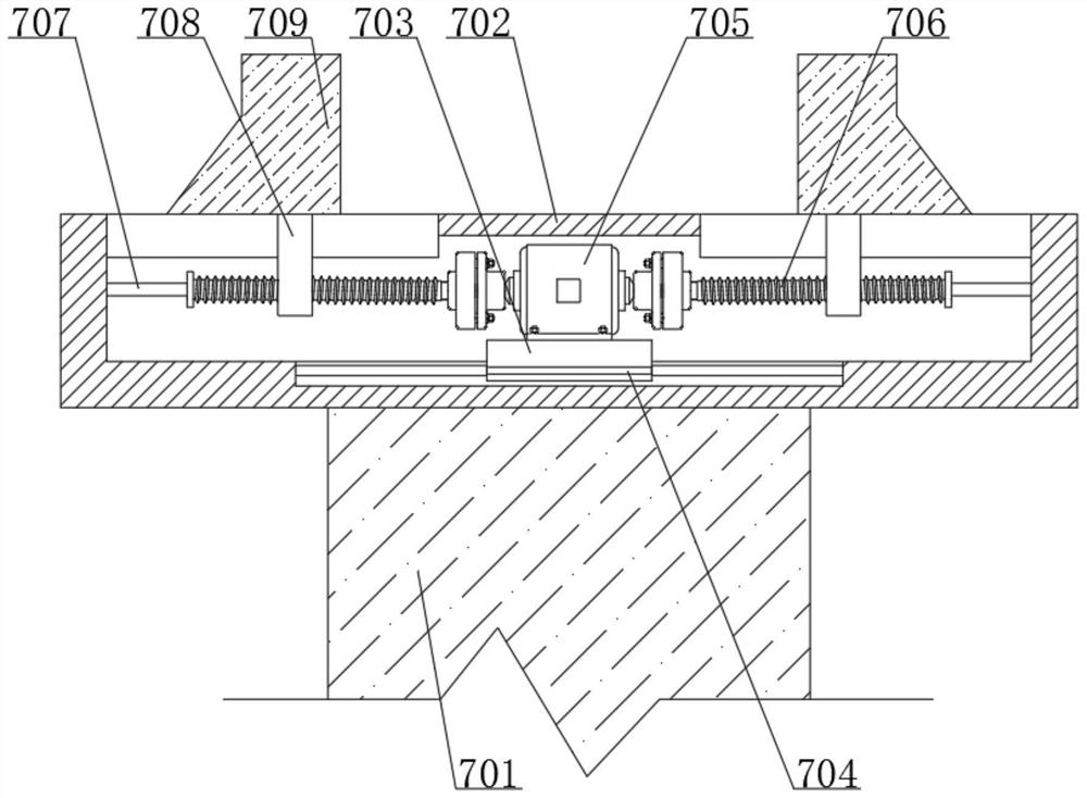 Heavy-duty car axle housing shaping and measuring device for stamping and welding