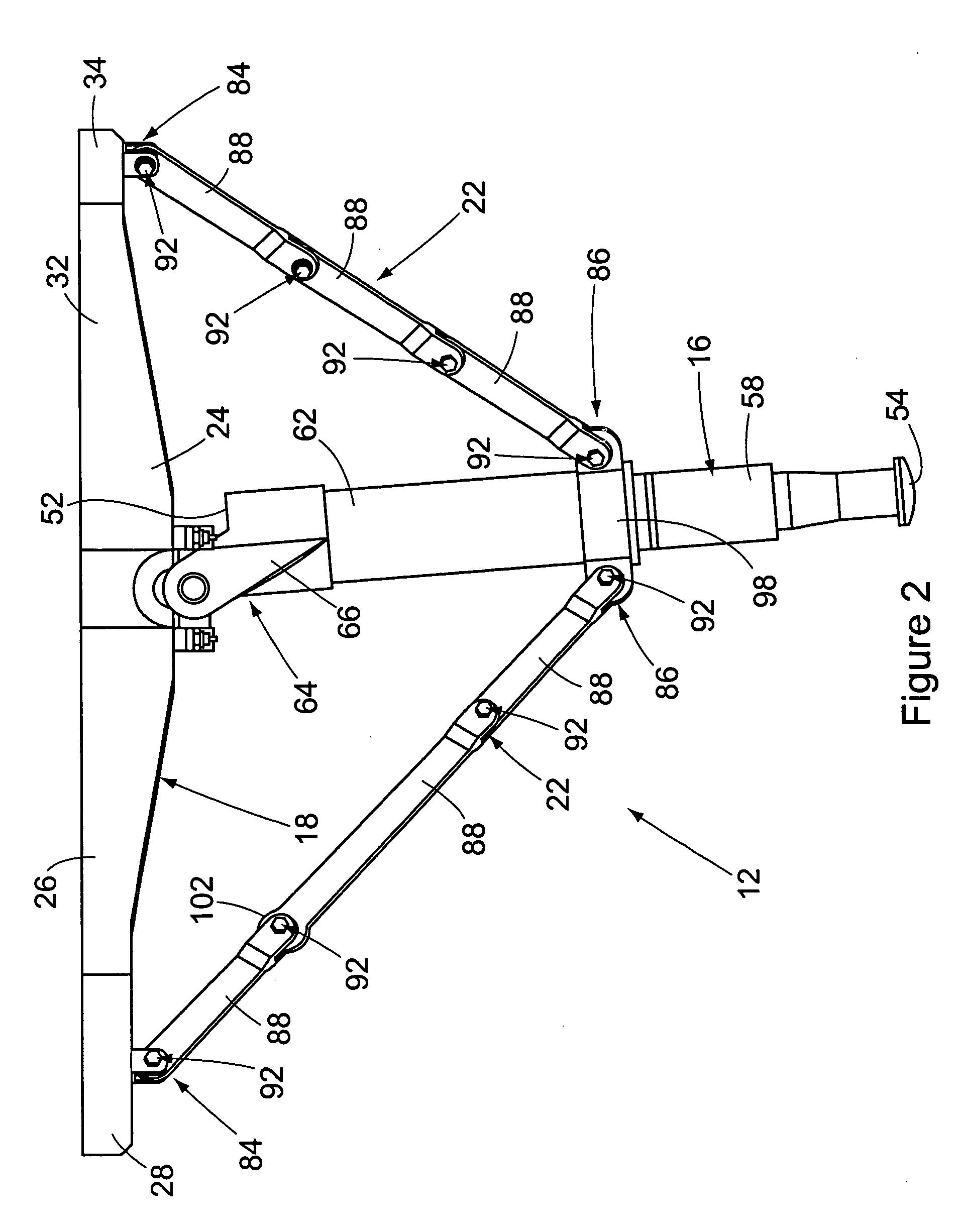 Landing assist apparatus with releasable slip ring