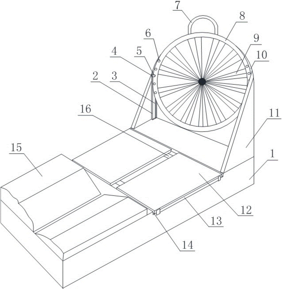 Running method of bamboo chip cutting machine based on construction field usage