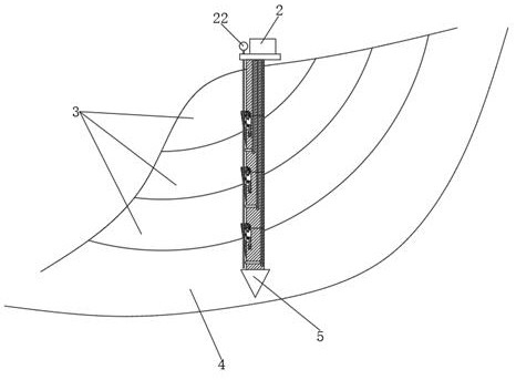 Landslide monitoring sensor based on nb-iot network and its application method