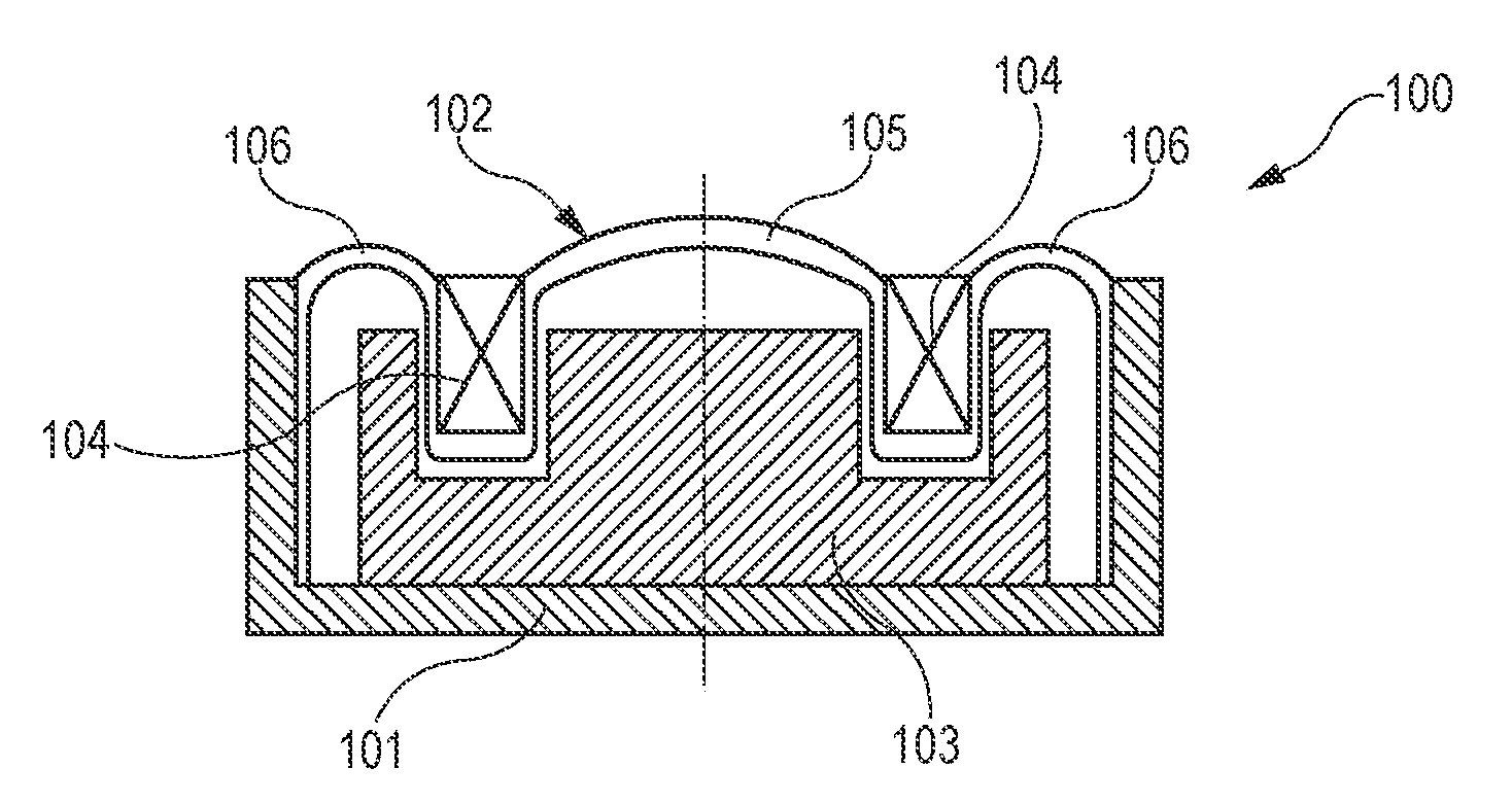 Membrane for an electroacoustic transducer and acoustic device