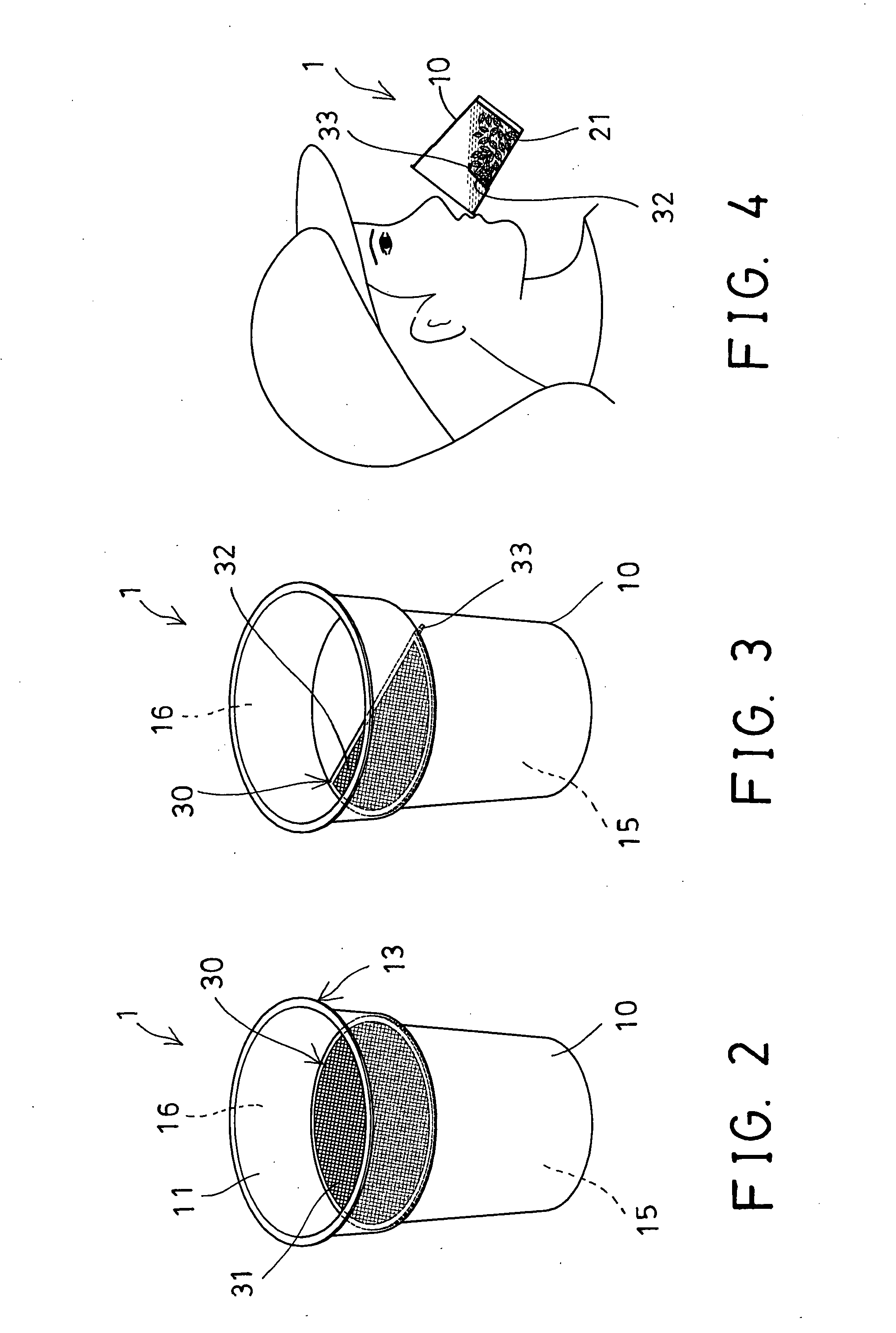 Tea cup device