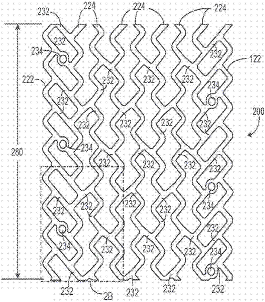 Bioerodible polymeric stent scaffolding pattern