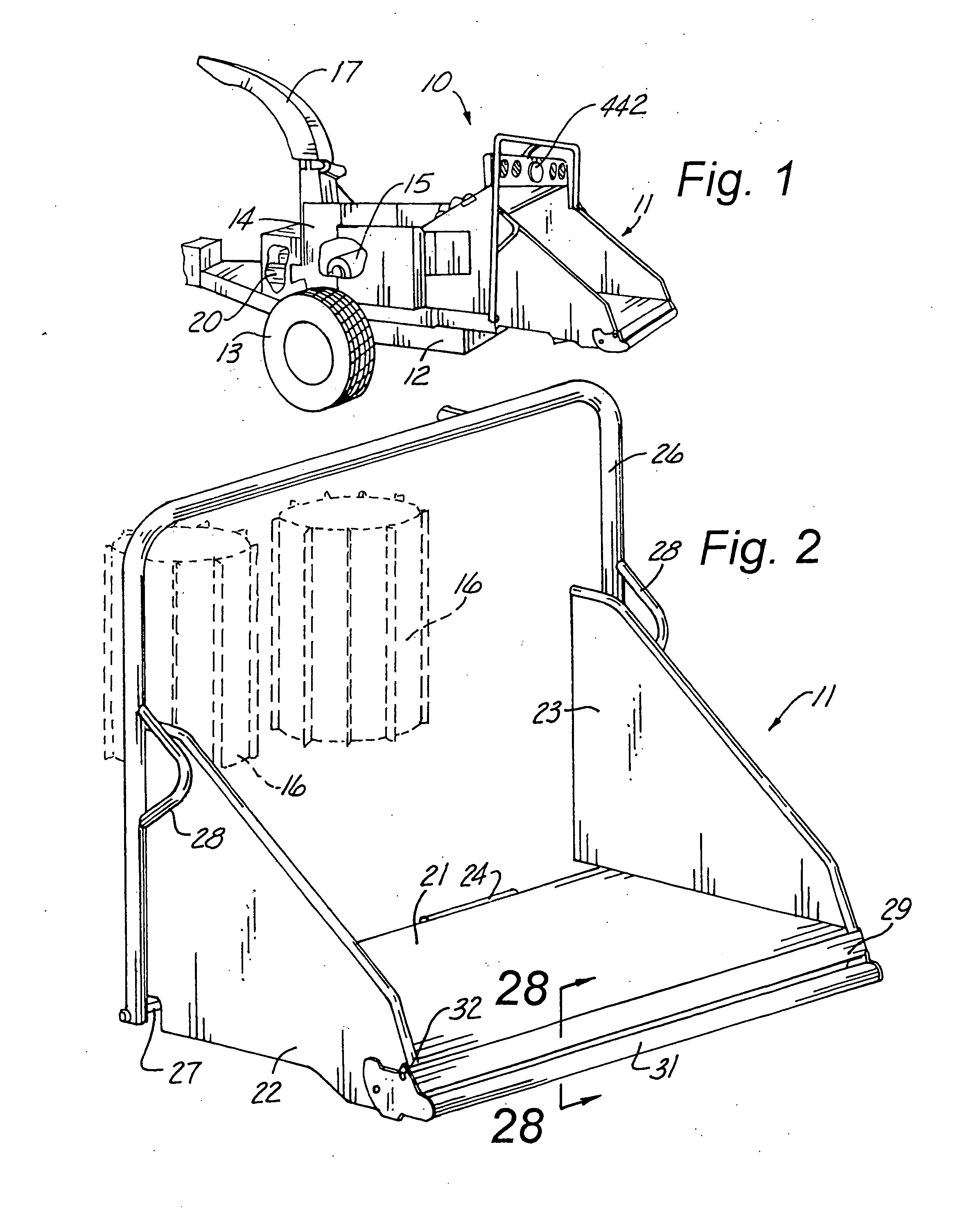 Brush chipper and methods of operating same