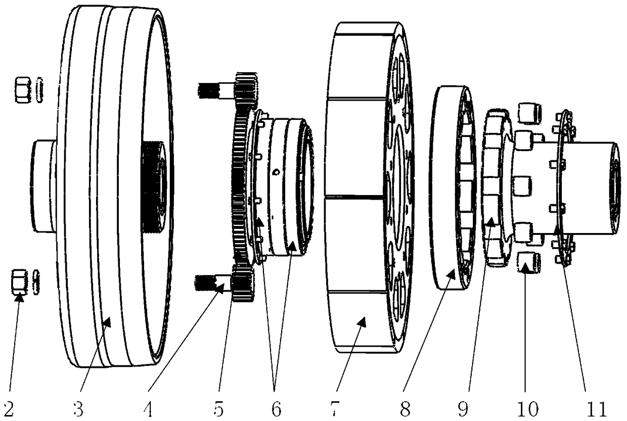 Magnetic eddy current safety speed coupler