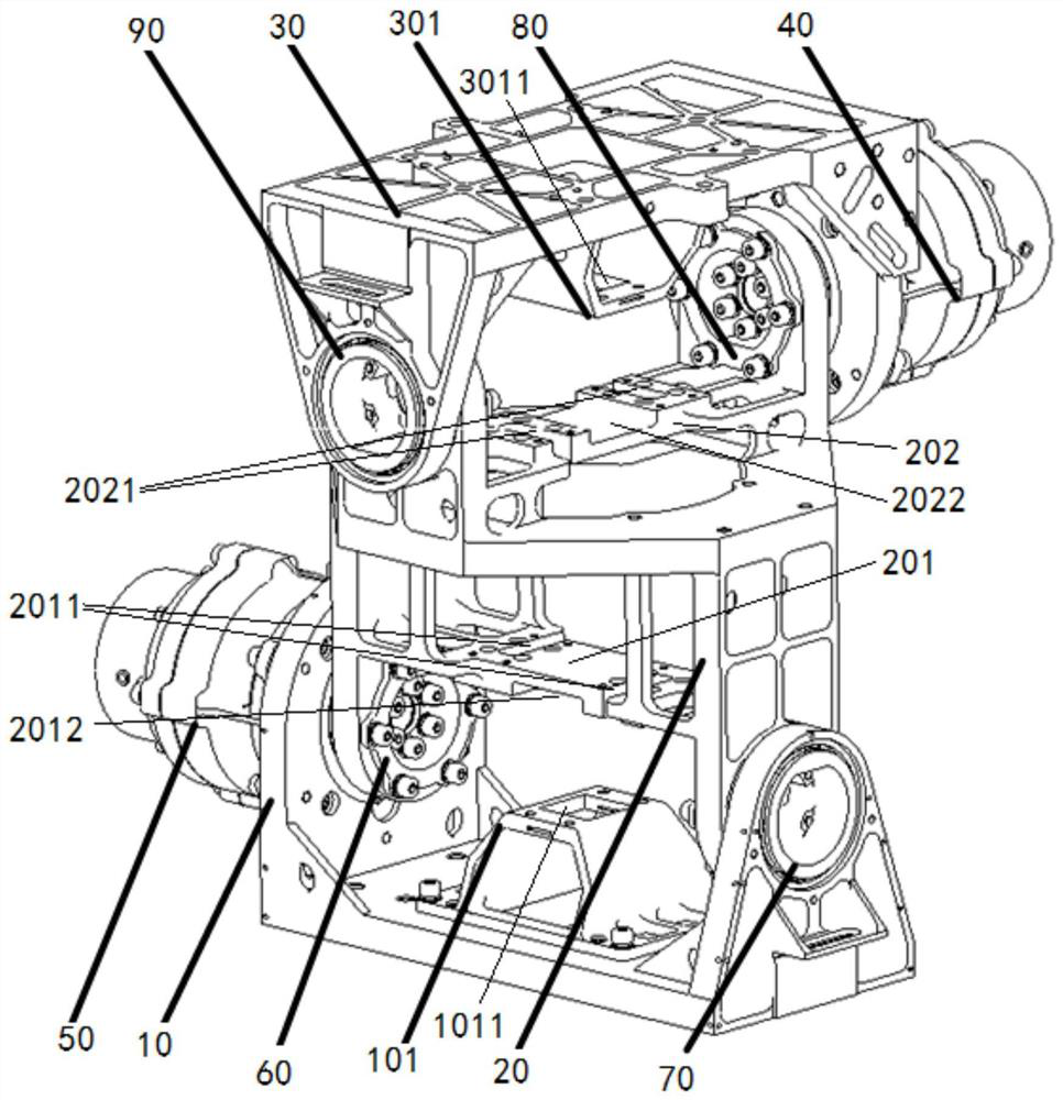 A spatial pointing mechanism that can improve the environmental adaptability of feeders