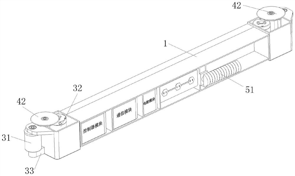 Intelligent rail inspection vehicle