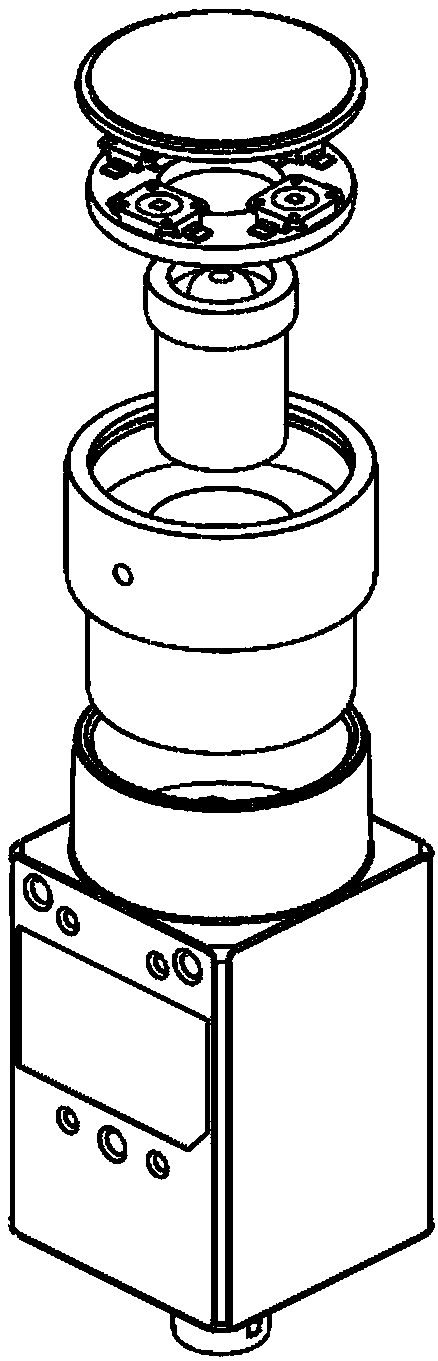 Image collecting system of water chamber environment of steam generator