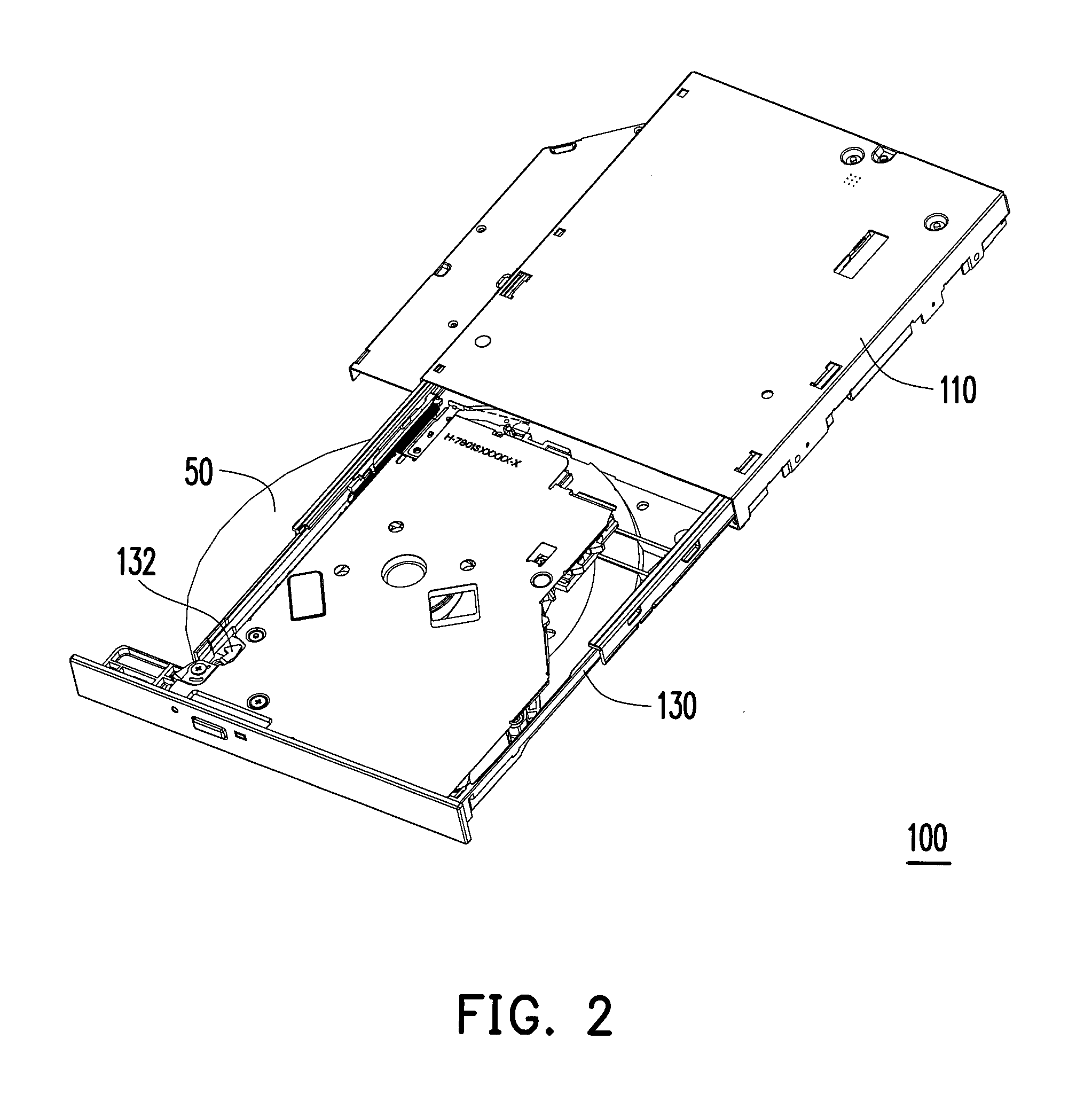 Tray locking device of optical disc drive