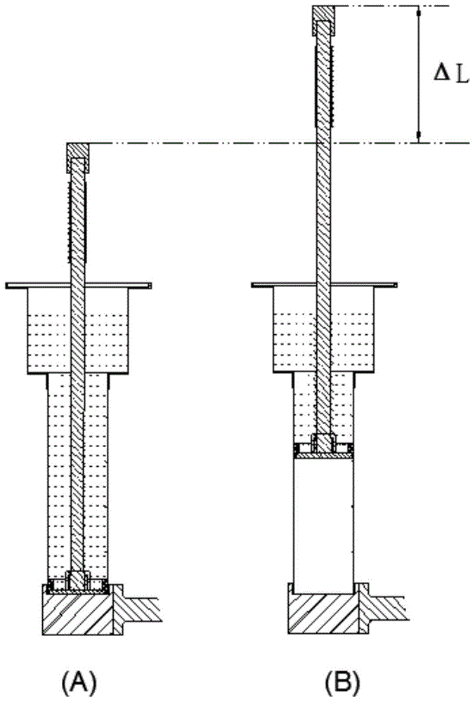 A temperature control method of refrigeration structure based on integrated dewar assembly variable temperature test