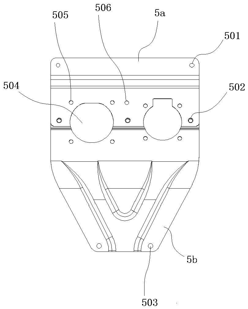 Electric vehicle body front end structure