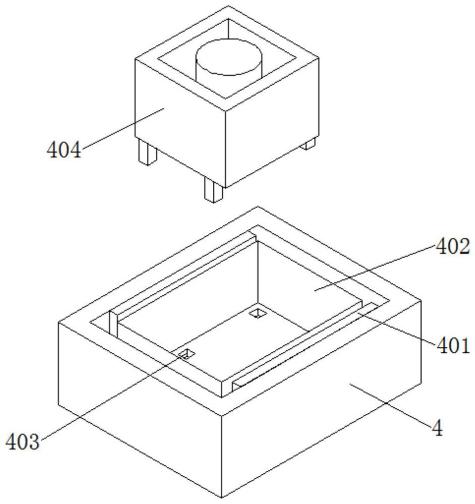 Cooling device applied to plastic production line