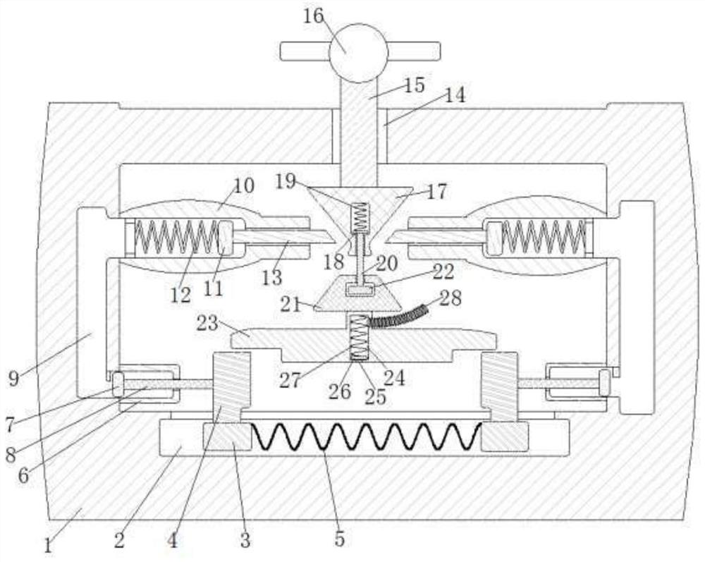 Assembly for adjusting butt joint of mold and heat-fixed injection molding machine