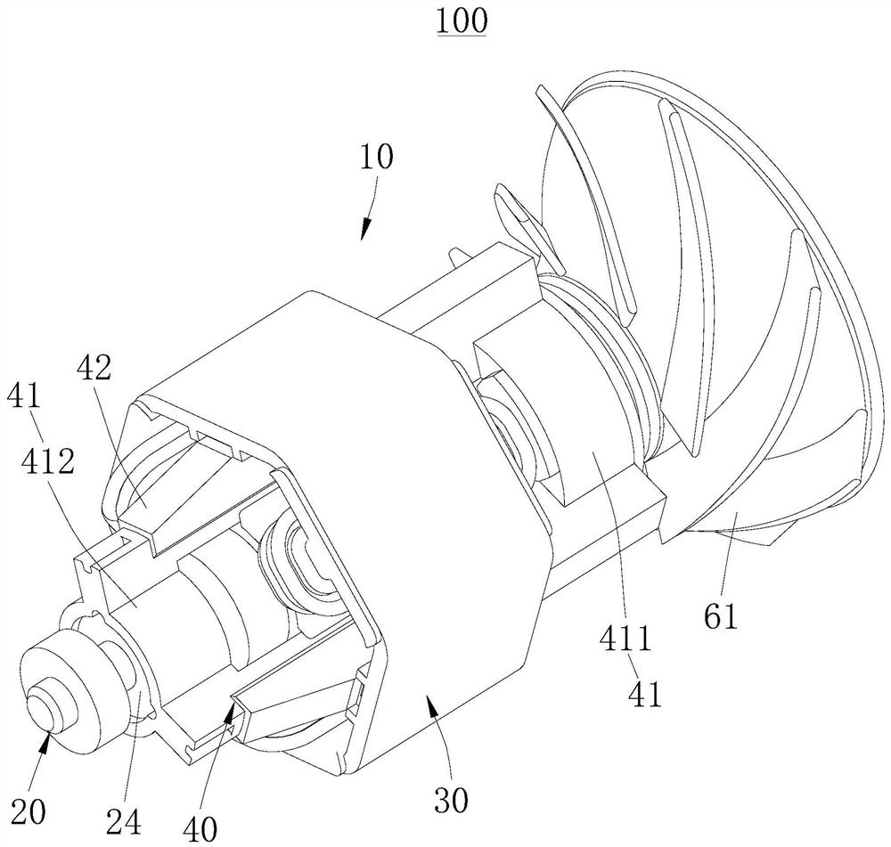 Rotating motor and fan