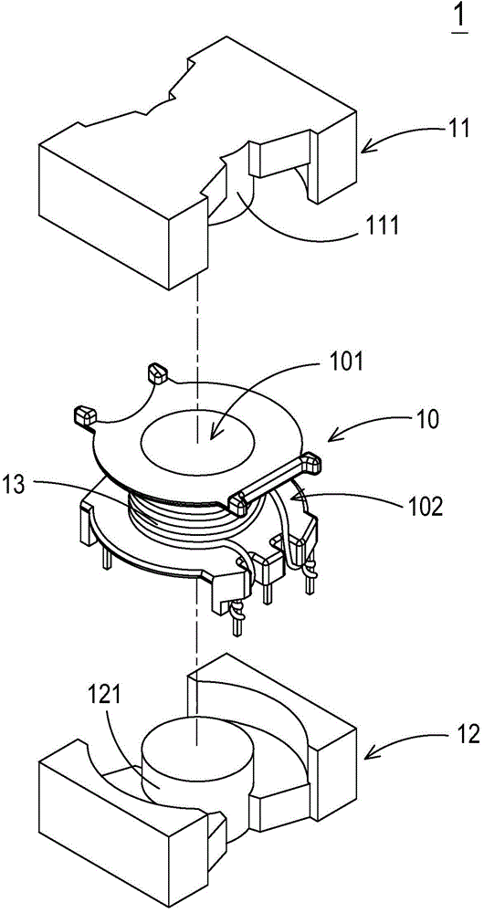 Magnetic assembly with multi-air-gap