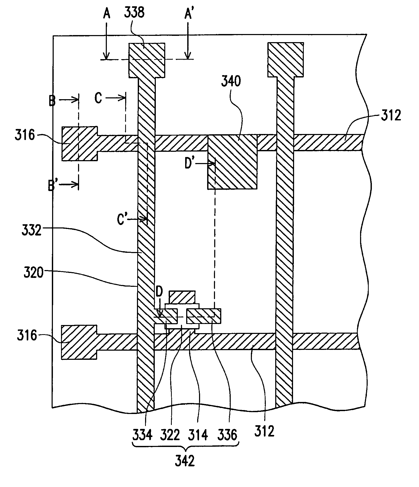 Method of manufacturing active matrix array structure