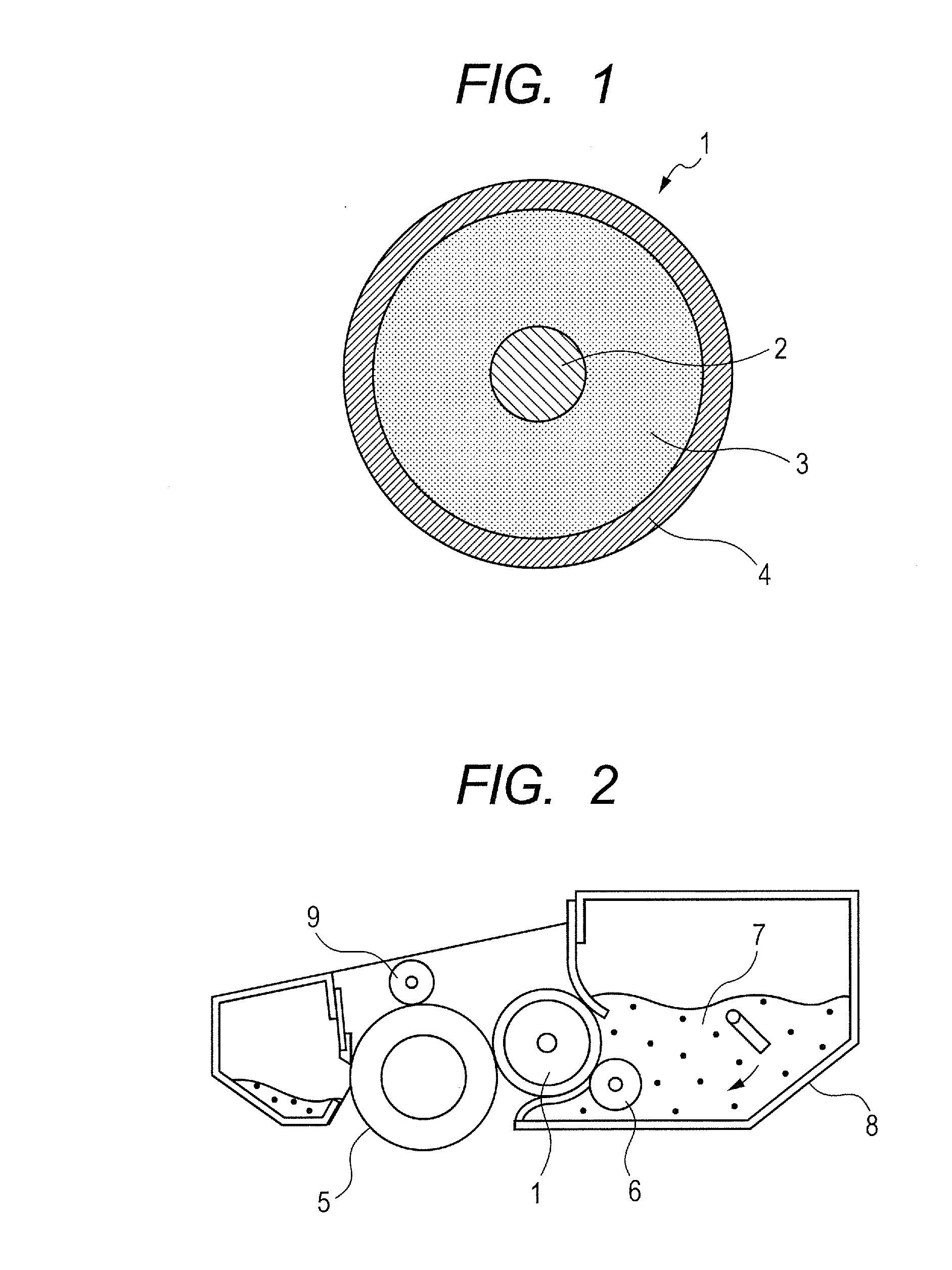 Developing roller, electrophotographic process cartridge, and electrophotographic image forming apparatus