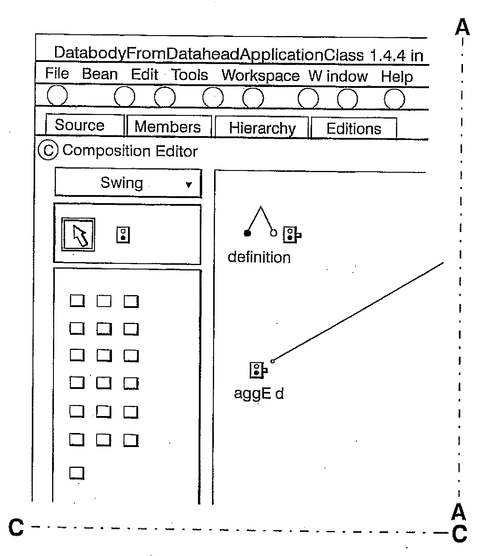 Document handling in a web application