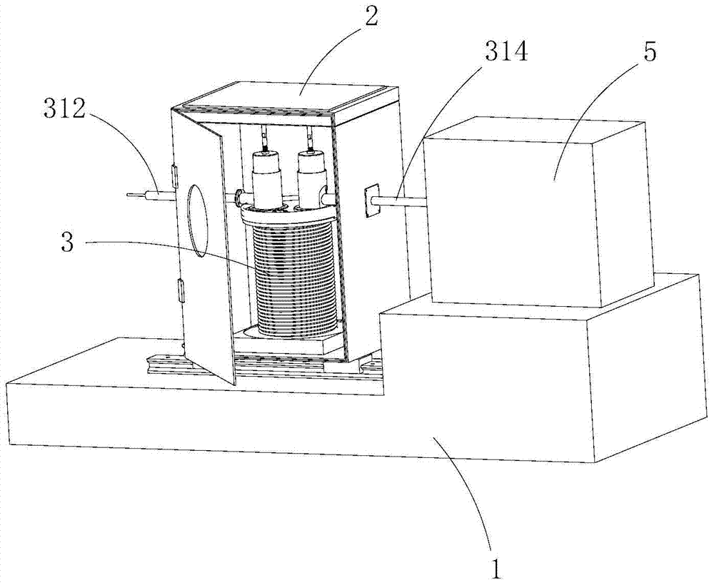 A kind of preparation device and preparation method of selenium vapor