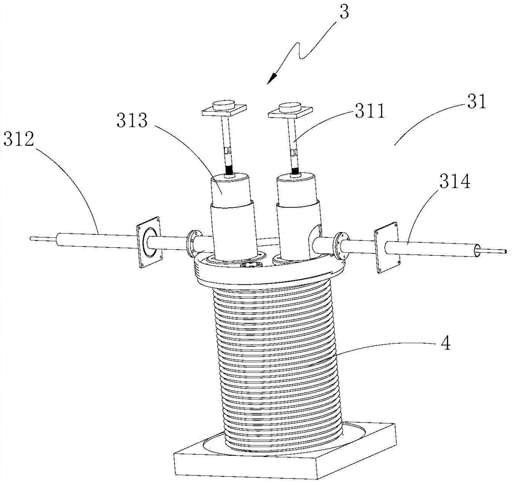 A kind of preparation device and preparation method of selenium vapor