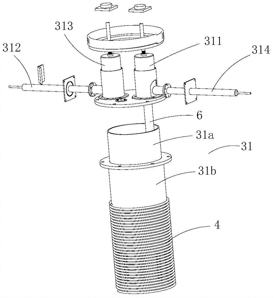 A kind of preparation device and preparation method of selenium vapor