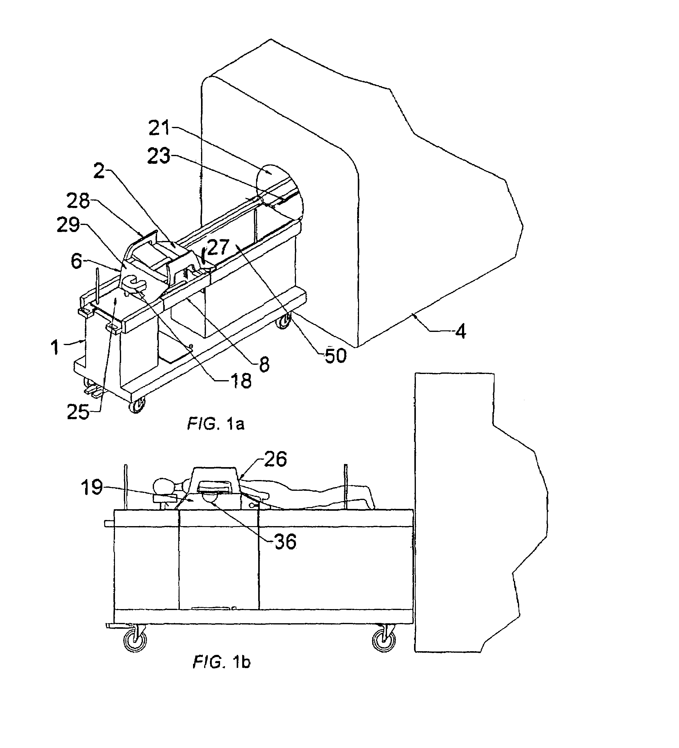 Hybrid imaging method to monitor medical device delivery and patient support for use in the method
