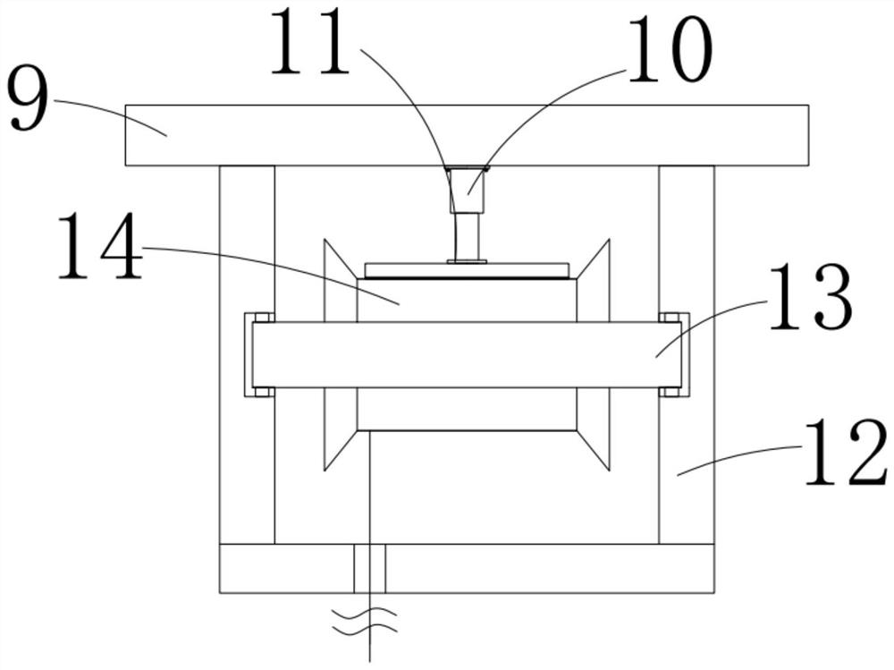 Winding device for polyester yarn production