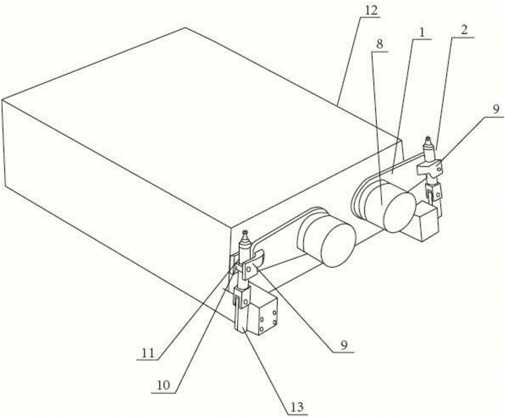 Damping device of crusher