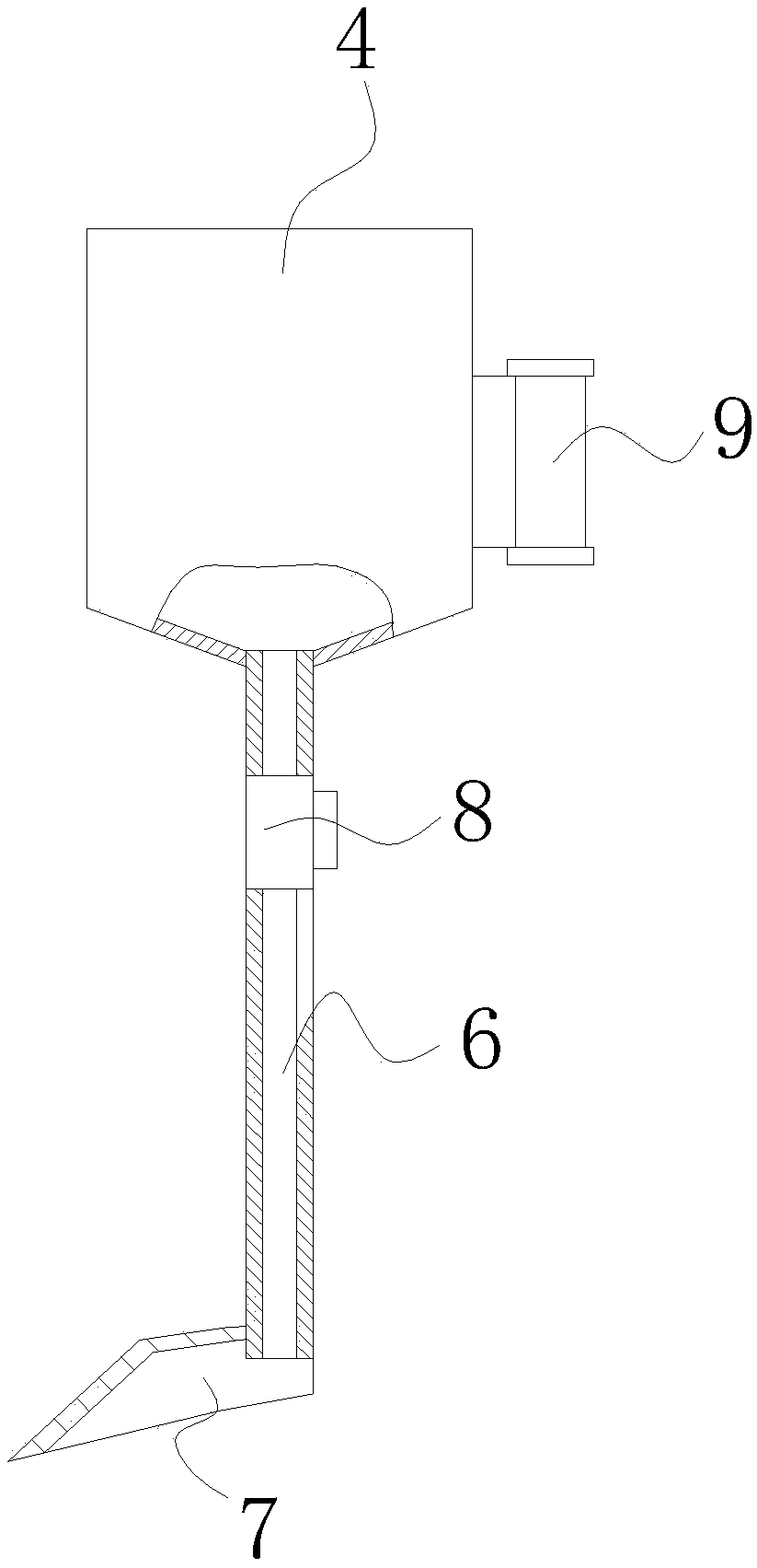 Fertilization return machine