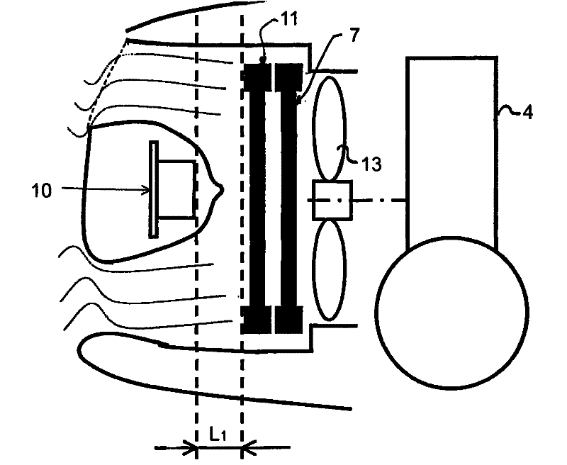 Front-end structure for a motor vehicle