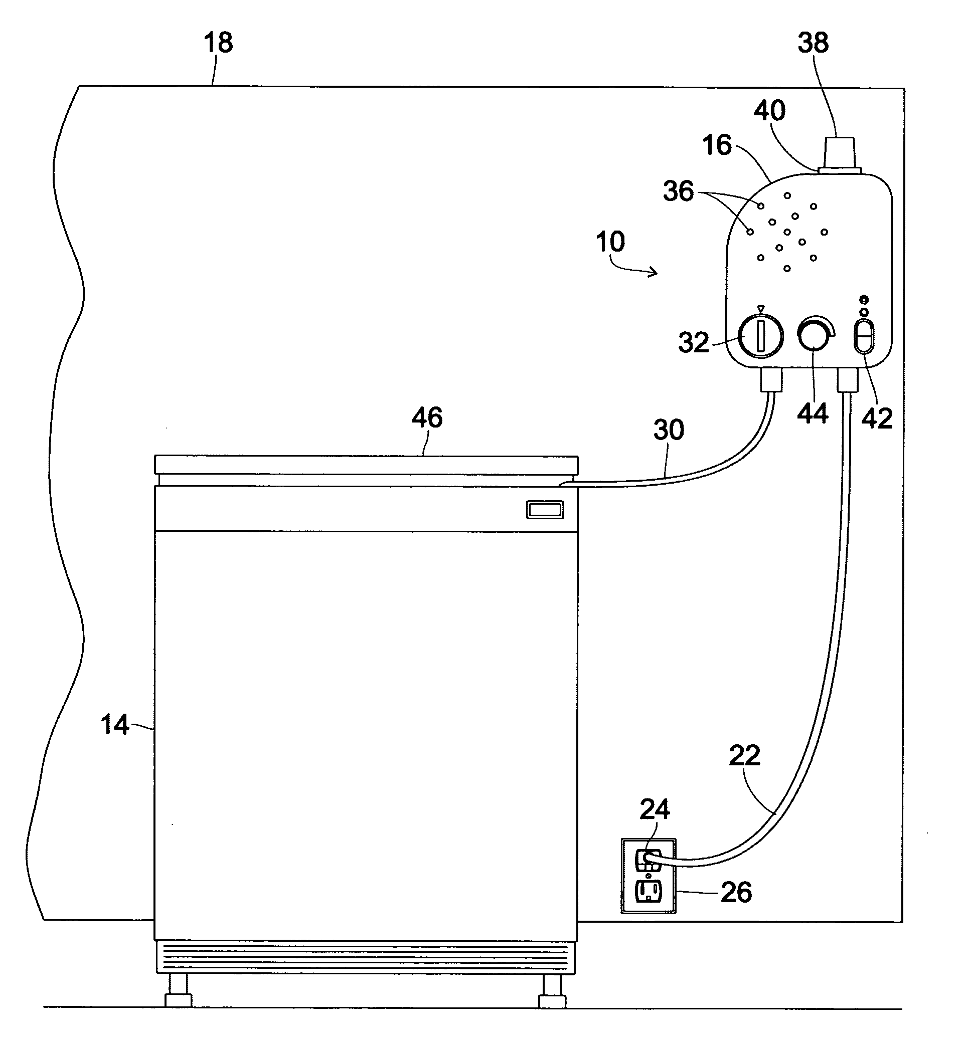 Freezer alarm system and apparatus for refrigeration units