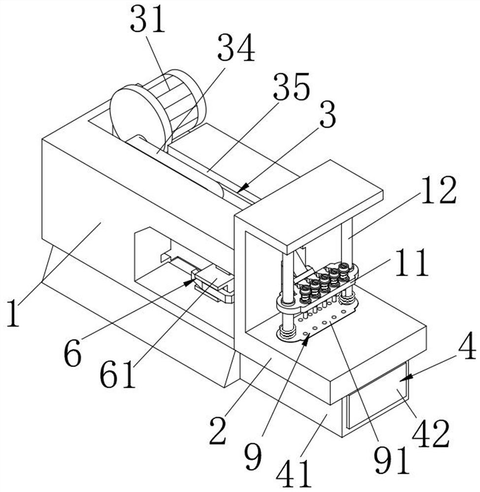 Shoemaking vamp drilling device capable of automatically drilling holes and collecting waste materials in centralized mode