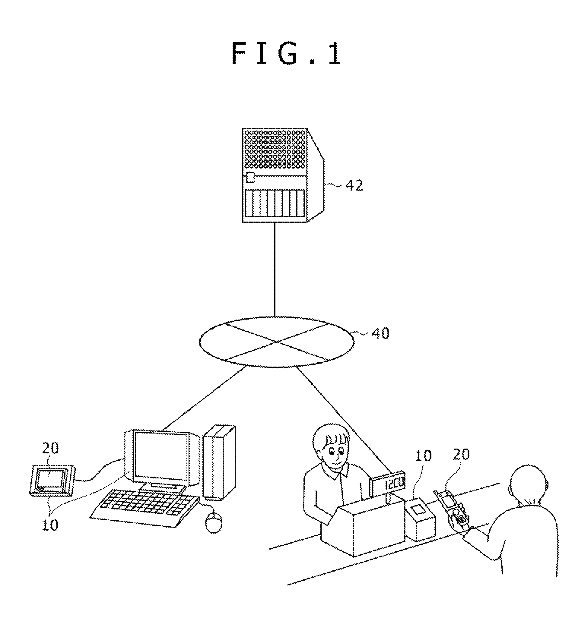Data Communications System, Information Processing Terminal, IC Card, Reader/Writer, and Program