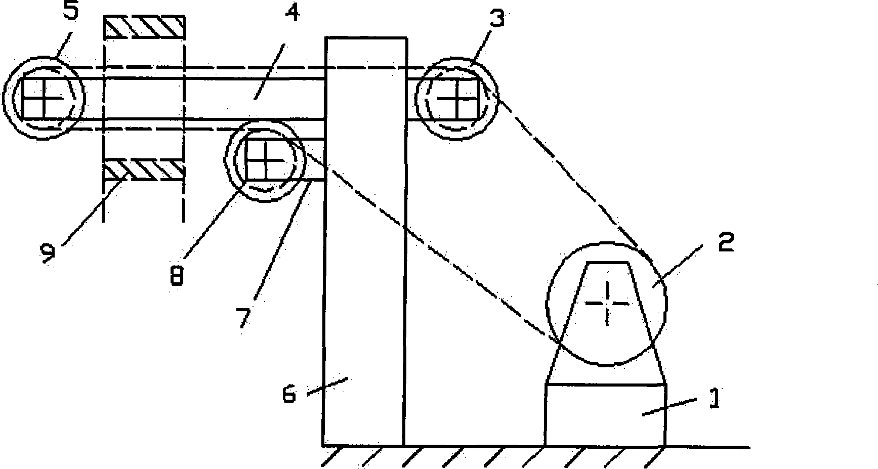 Wire-electrode cutting electromachining machine tool for symmetrical guide frame notch cutting in series