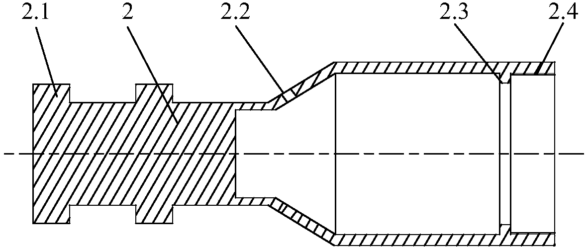 A direct acting relief valve